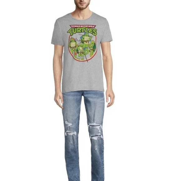 NEW Nickelodeon Men’s Size Medium Teenage Mutant Ninja Turtles Graphic Tee - Picture 2 of 7